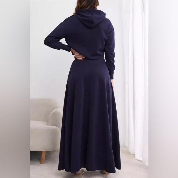 2 piece hoodie skirt set - Picture 3 of 4